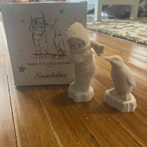 Dept 56 Snowbabies Friendship Club Baby It’s Cold Outside